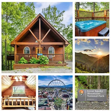 Lovely Cabin Near Gsmnp & Attractions -Hot Tub!
